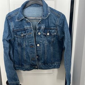 Brandy Melville Cropped Denim Jacket